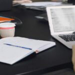 A translator working on book translation services for health promotion
