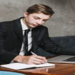A professional working on legal book translation for international legal system