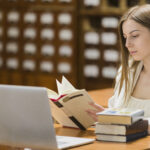 A professional translator working in book translation services